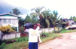 Village Scene, East Coast Demerara, Guyana